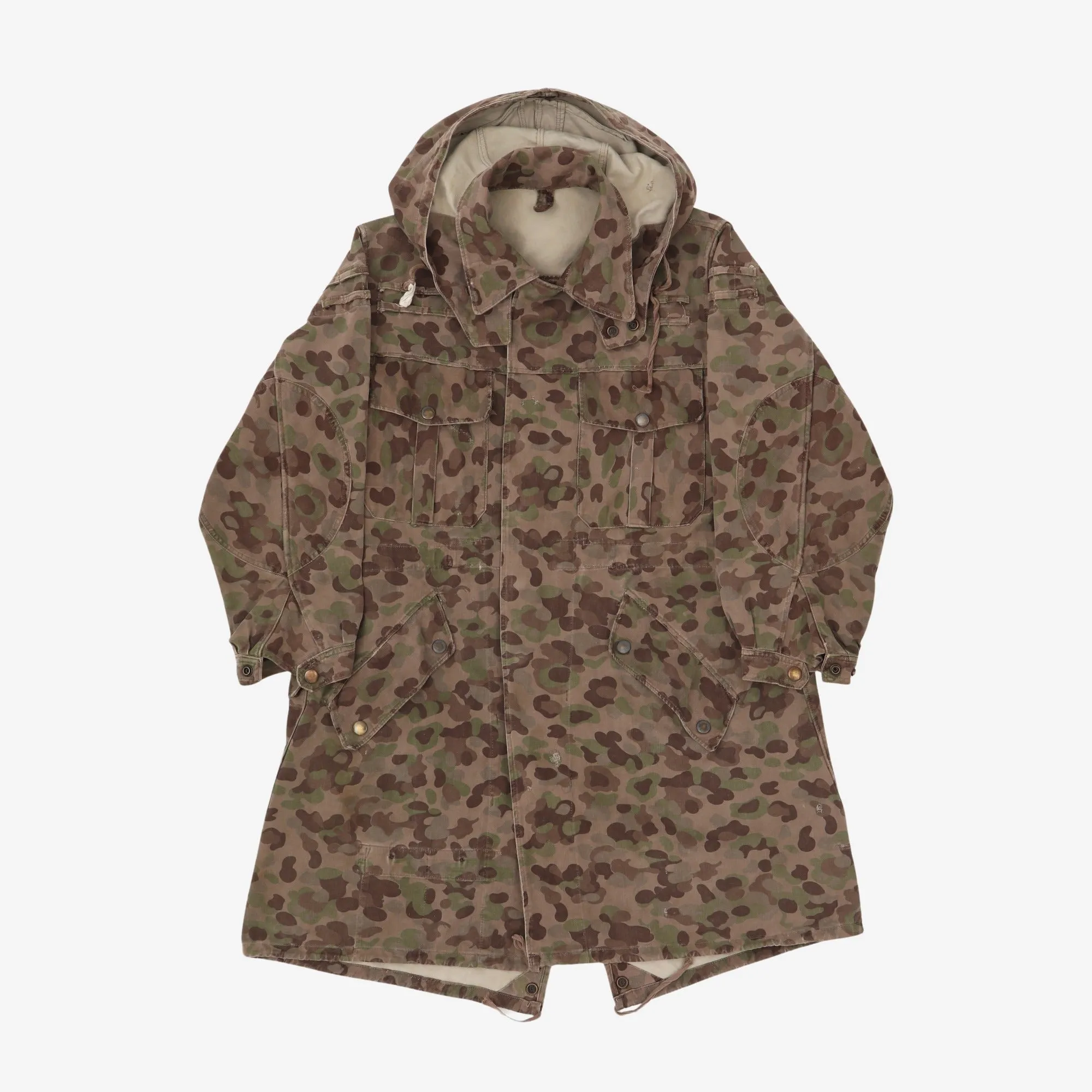 1950's Austrian Peadot Camo Parka