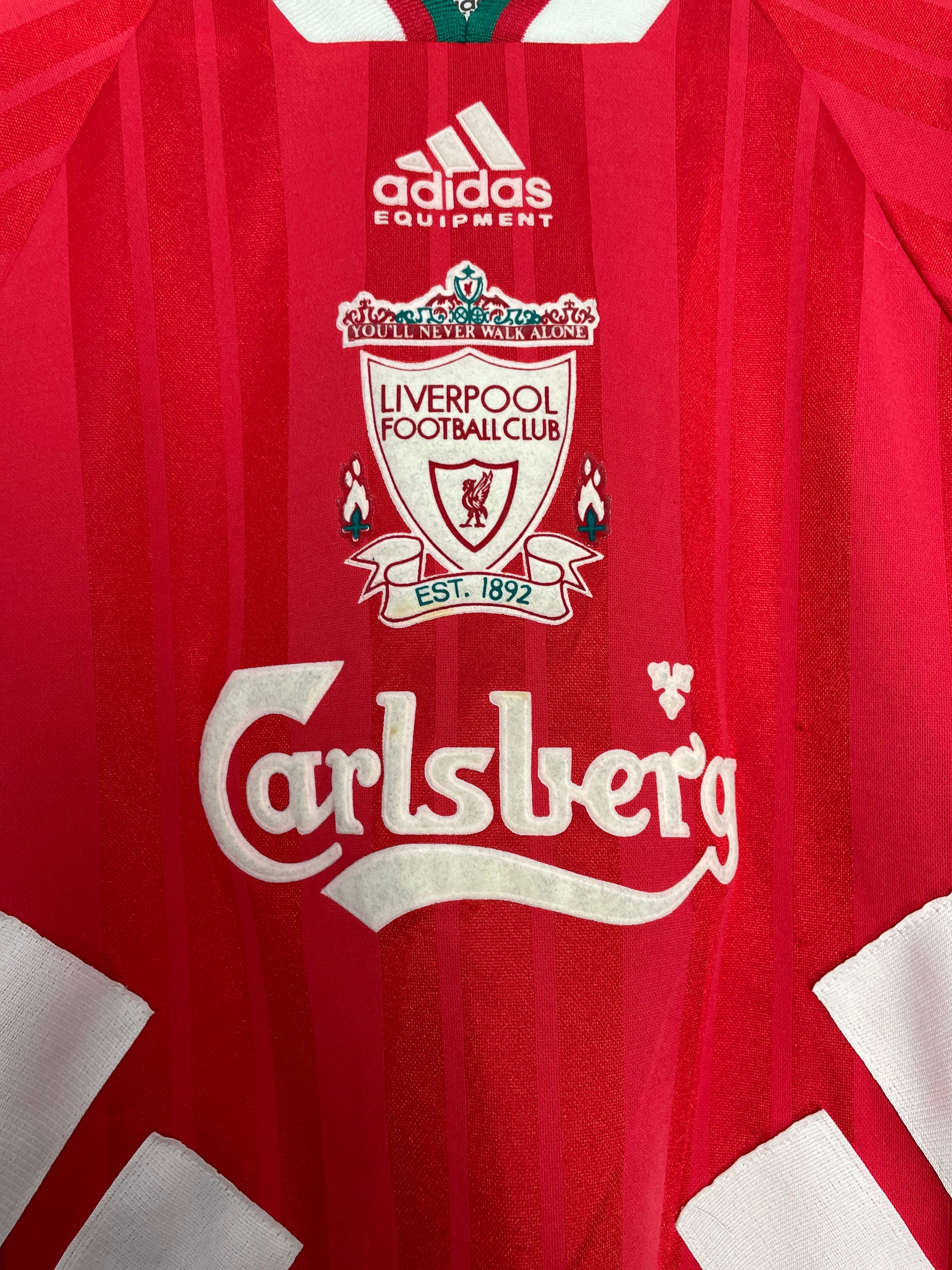 1993/95 LIVERPOOL HOME SHIRT (L.KIDS) ADIDAS