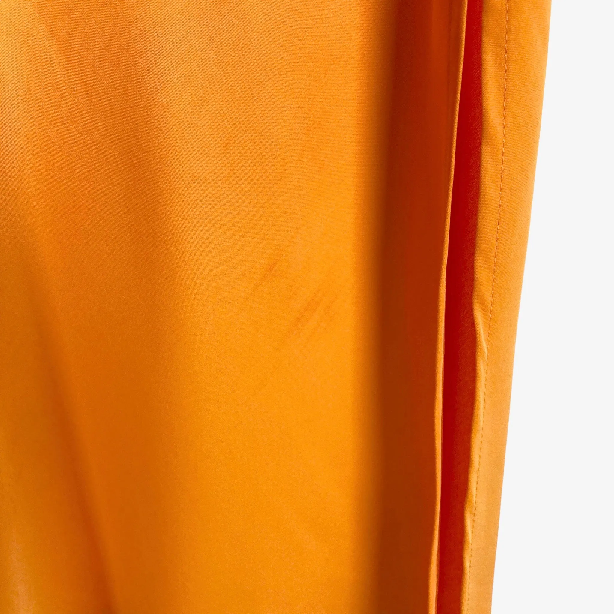 A New Day Orange Satin Skirt- Size S (see notes)