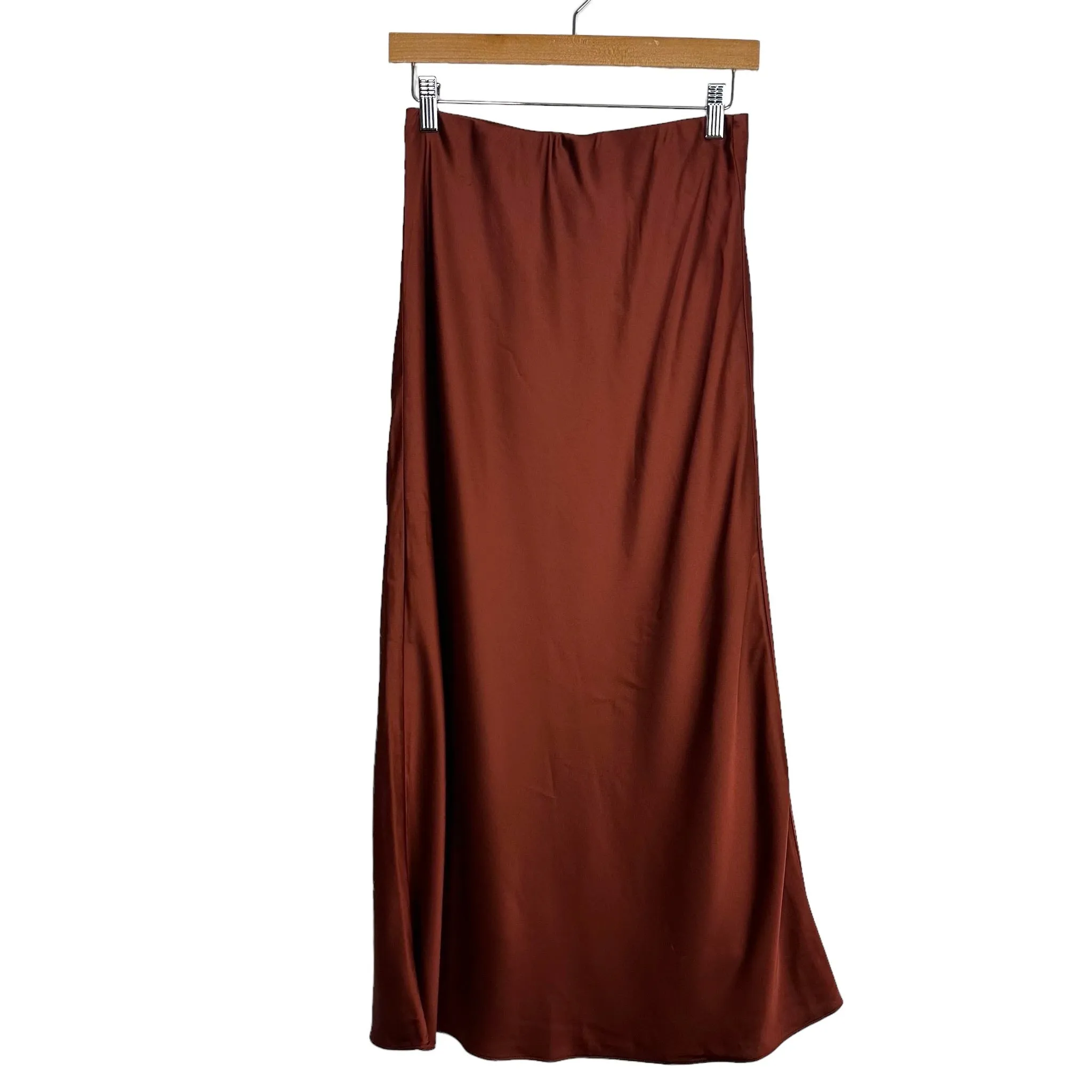 Abercrombie & Fitch Brown Satin Skirt NWT- Size S (sold out online)