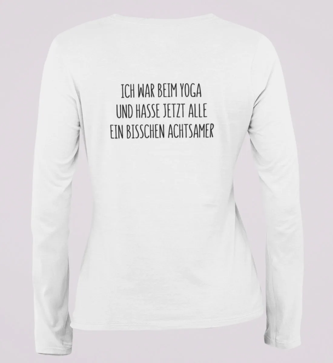 Achtsam Langarmshirt