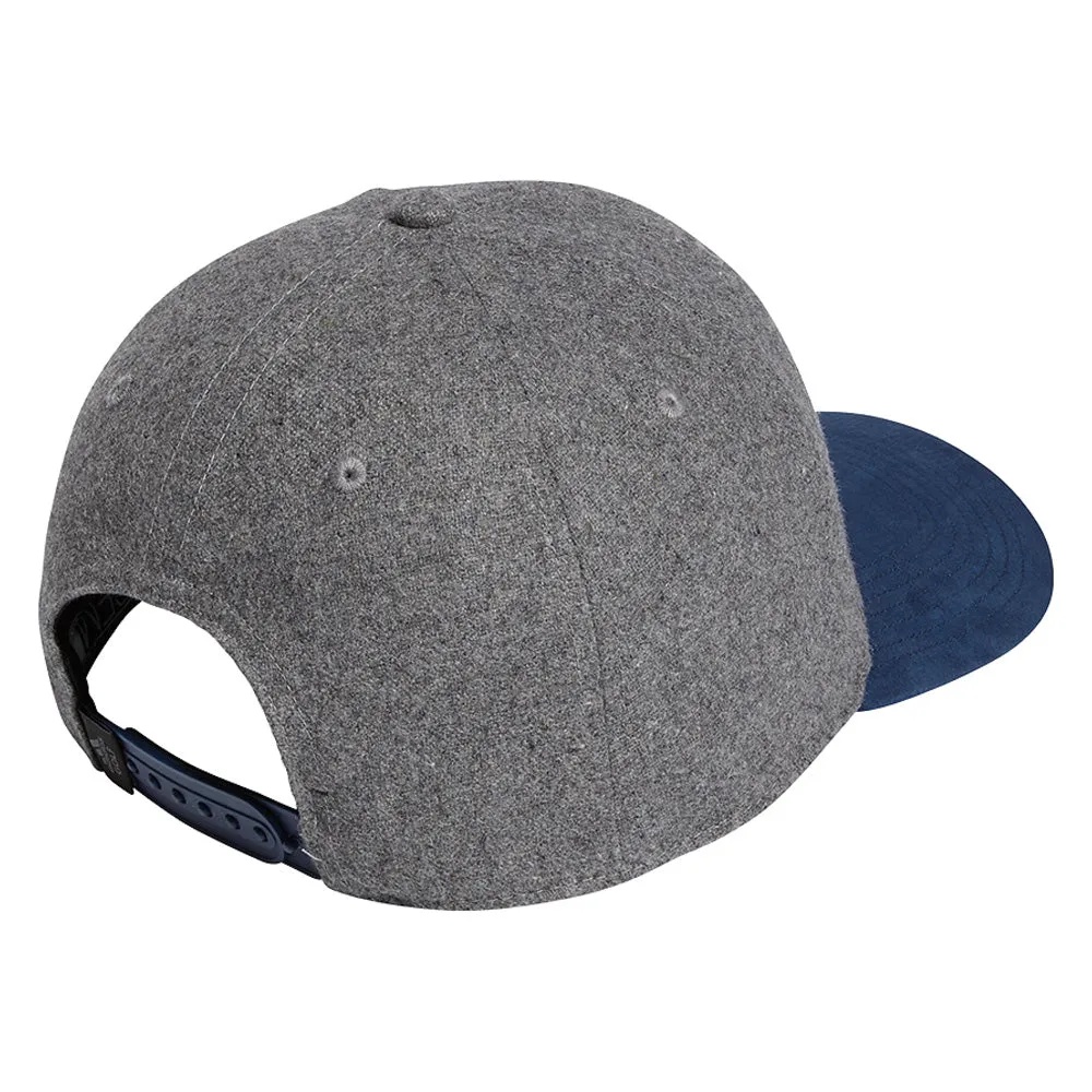 adidas 3-Stripe Club Hat - Grey Three