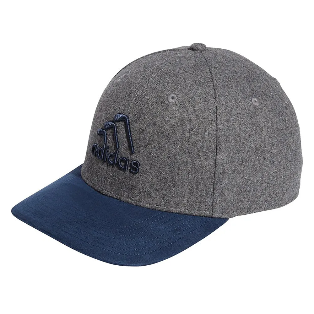 adidas 3-Stripe Club Hat - Grey Three