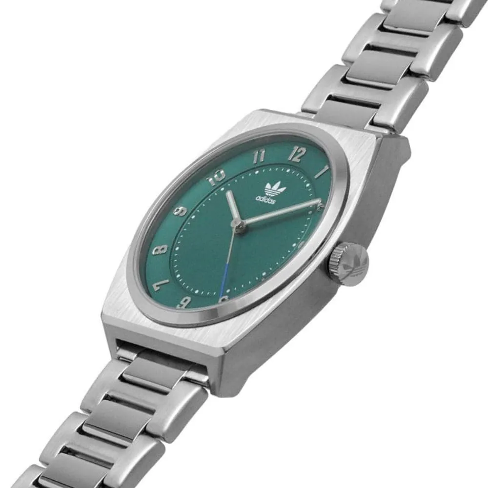 ADIDAS AOSY22027 GREEN DIAL STAINLESS STEEL UNISEX WATCH