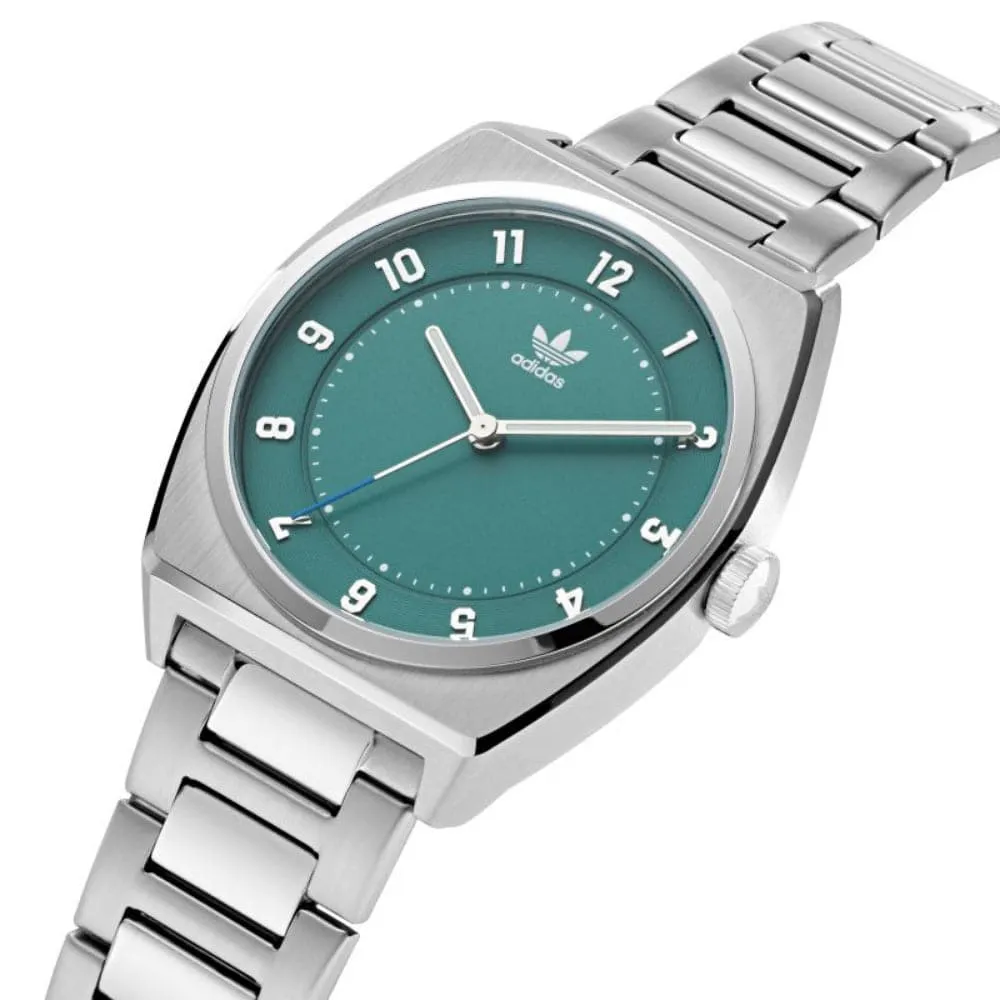 ADIDAS AOSY22027 GREEN DIAL STAINLESS STEEL UNISEX WATCH