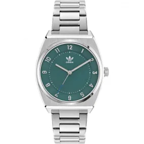 ADIDAS AOSY22027 GREEN DIAL STAINLESS STEEL UNISEX WATCH