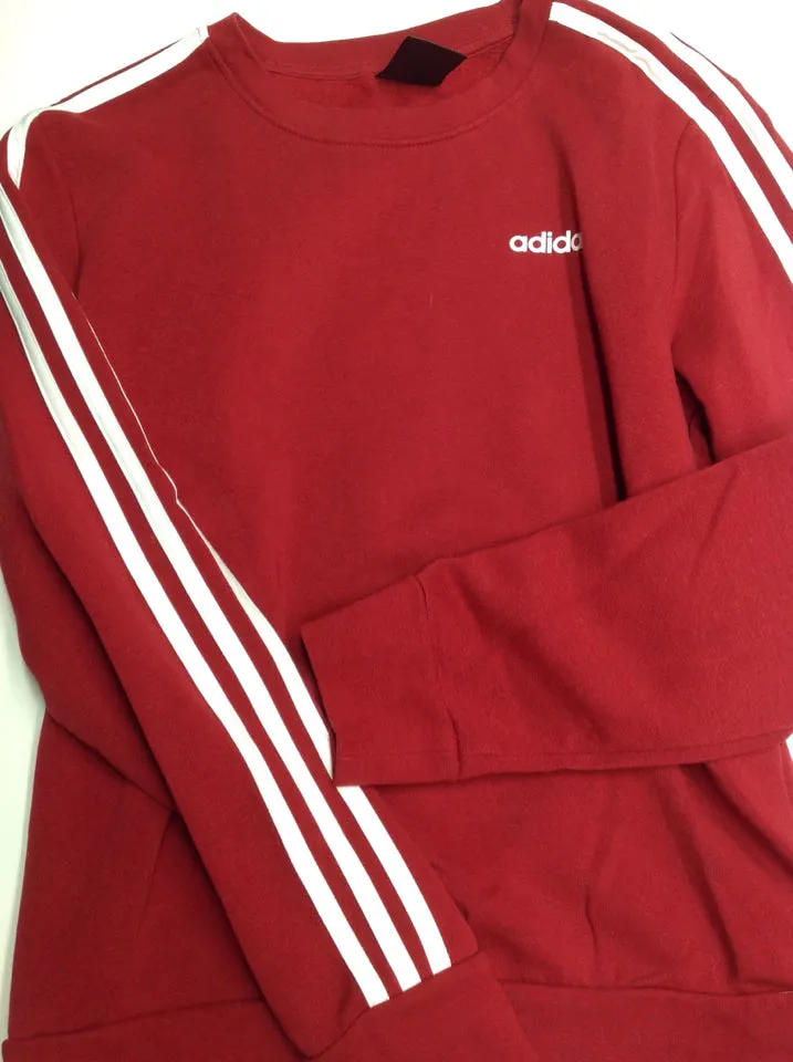 Adidas Barn Red Logo Top