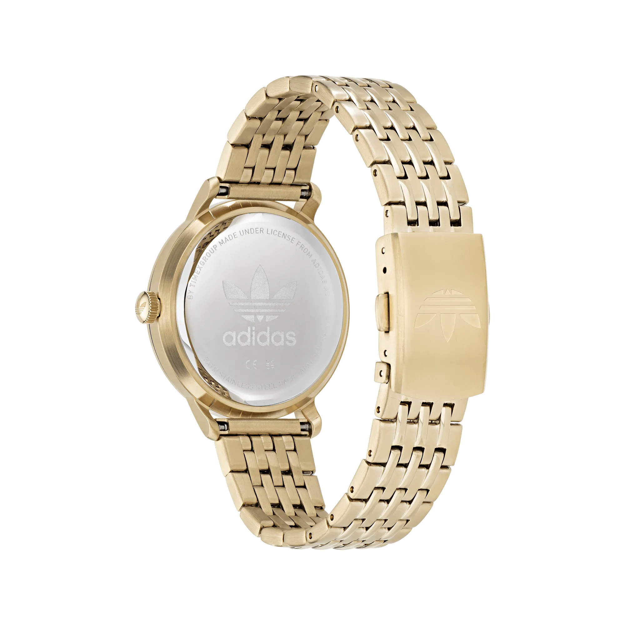 Adidas Code One 38mm Gold Dial Watch AOSY22024