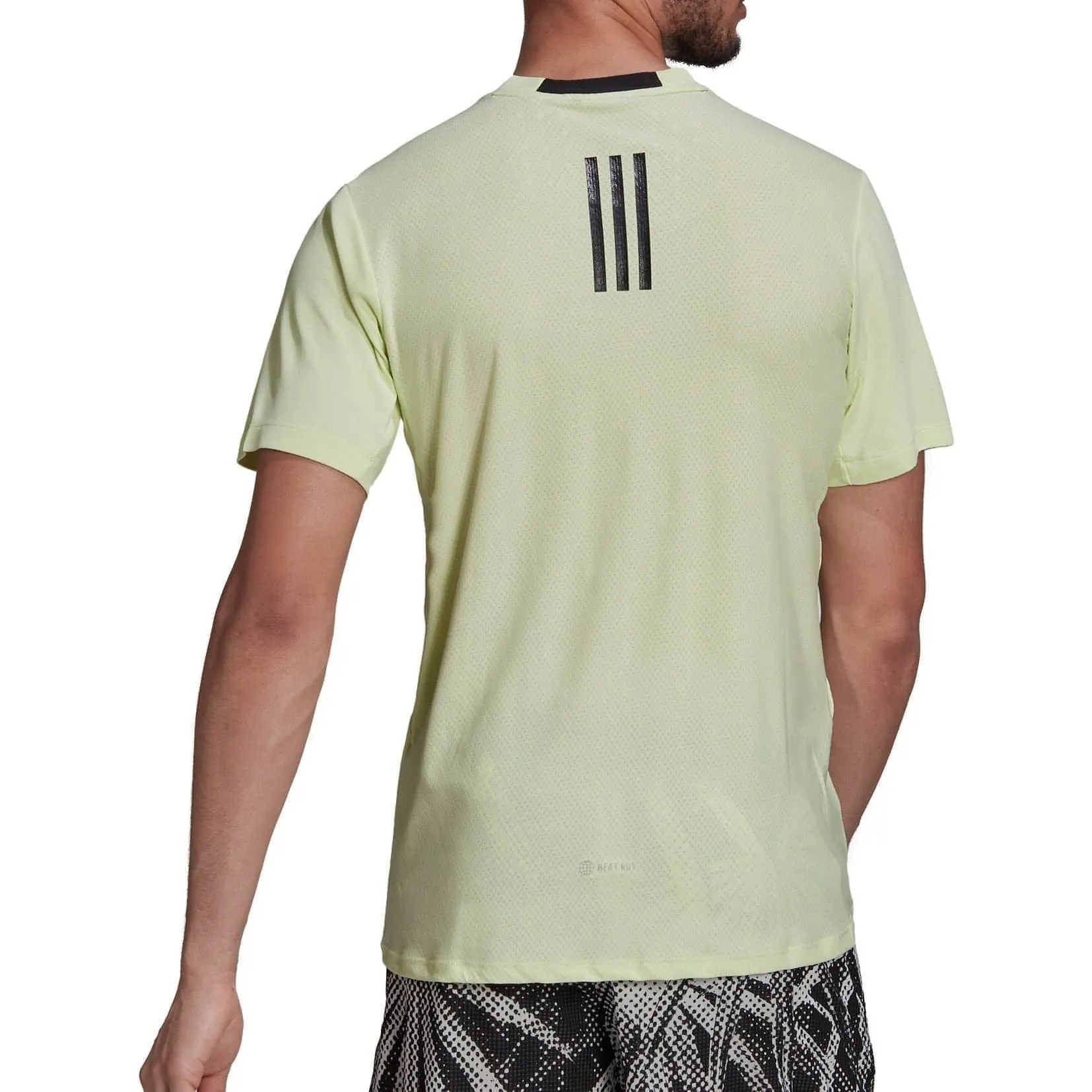 adidas Designed 4 Training Short Sleeve Mens Training Top - Green