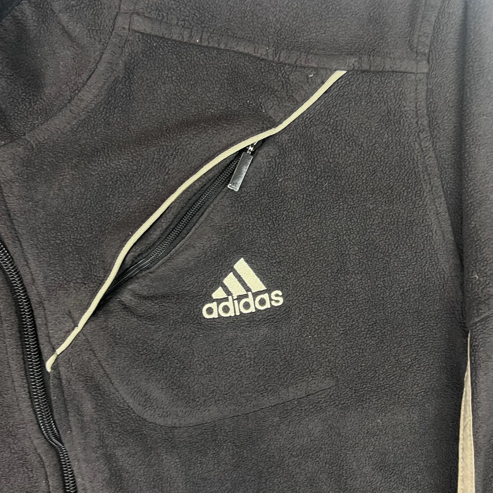 Adidas Full-Zip Fleece Black