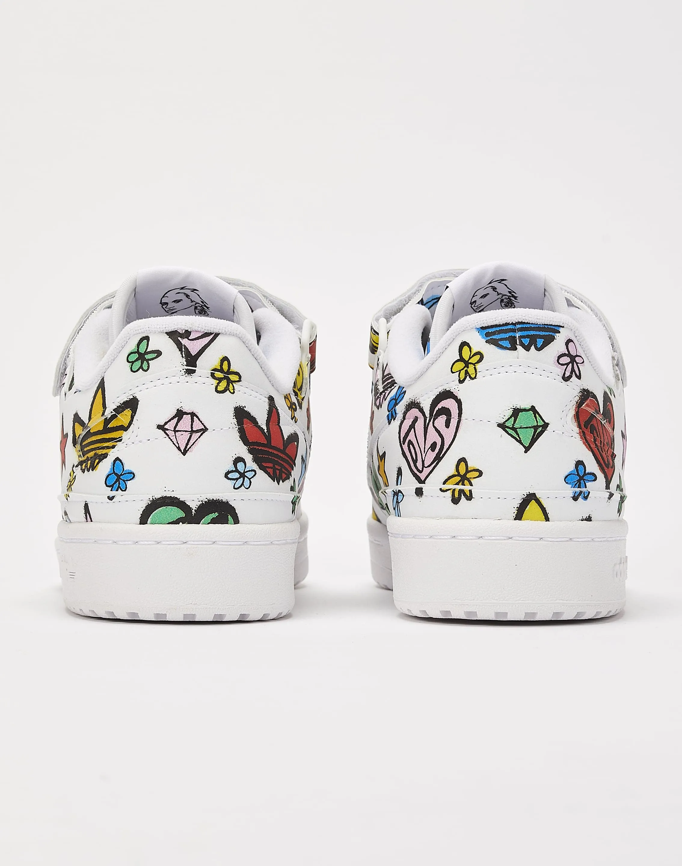 Adidas Jeremy Scott Forum 84 Low Mono