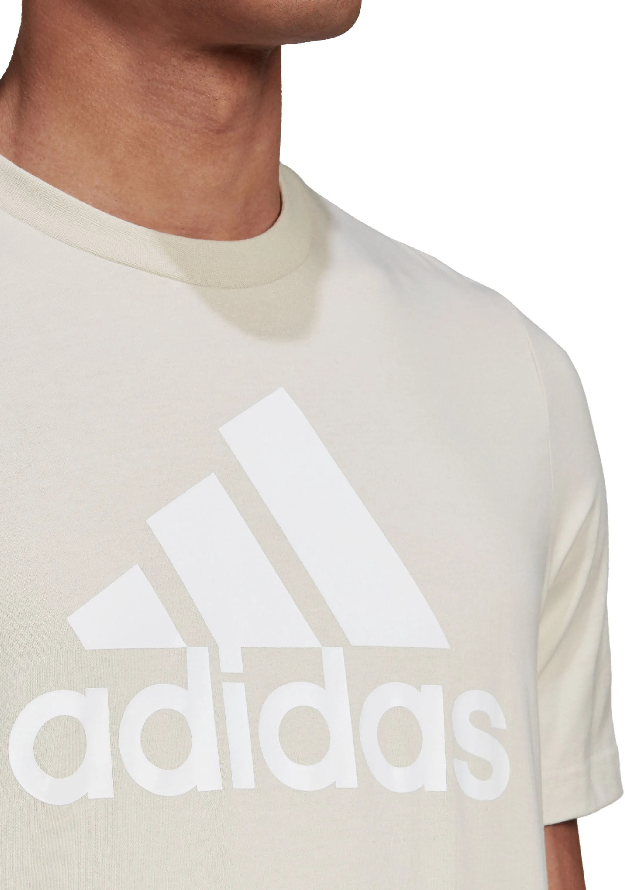 Adidas Mens Essentials Big Logo Tee <br> HL2252