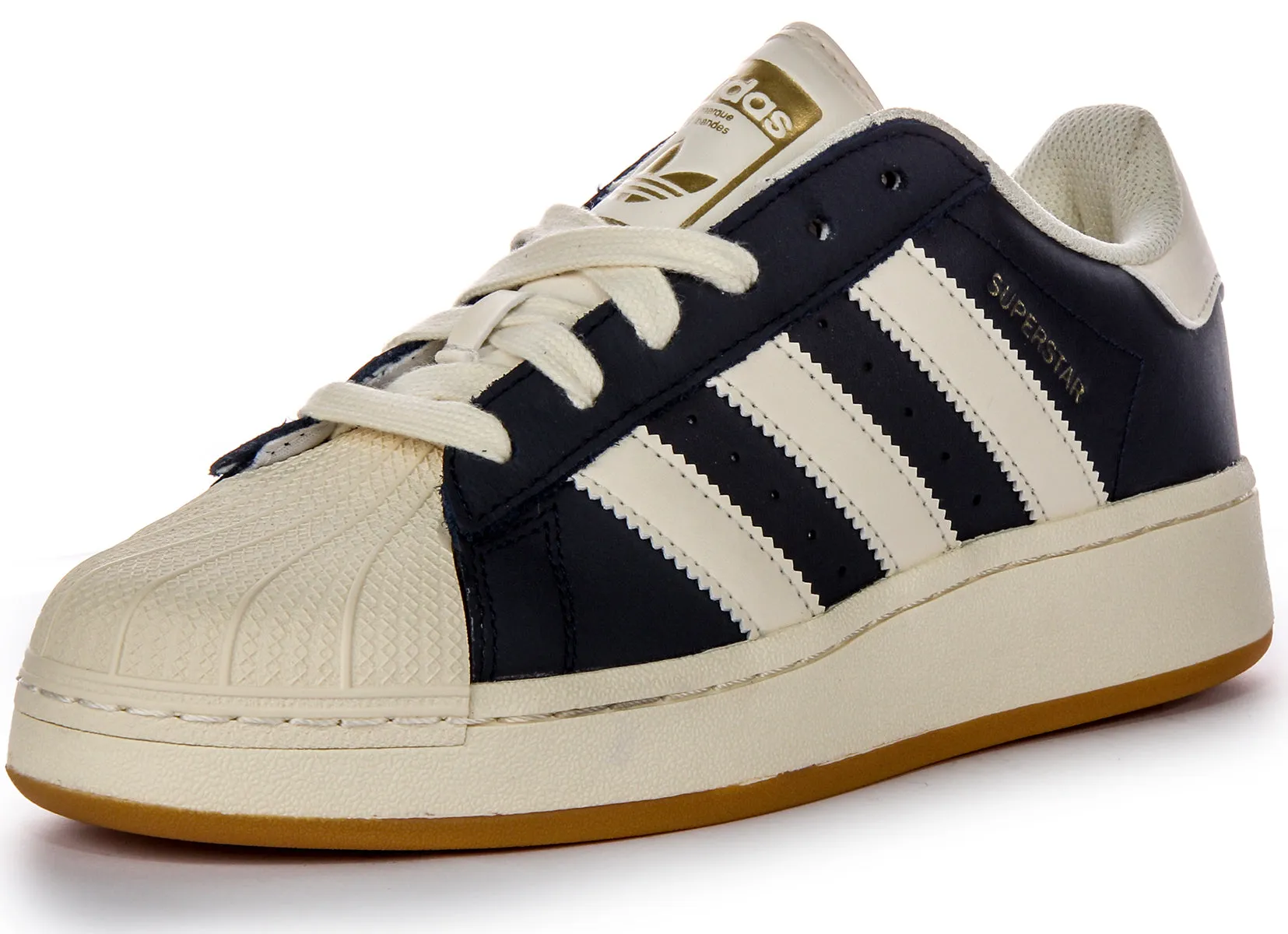 Adidas Superstar XLG In Blue Off White