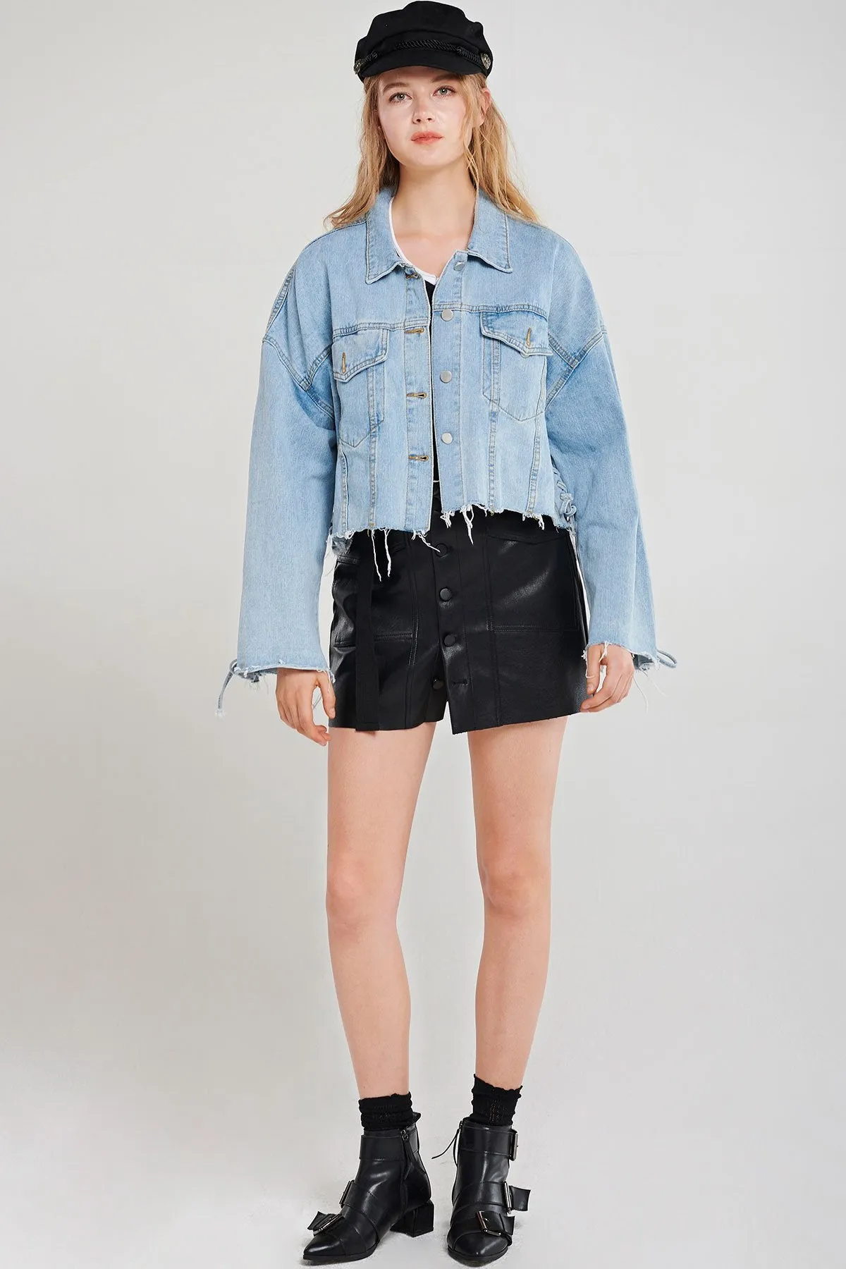 Alice Tattered Denim Jacket