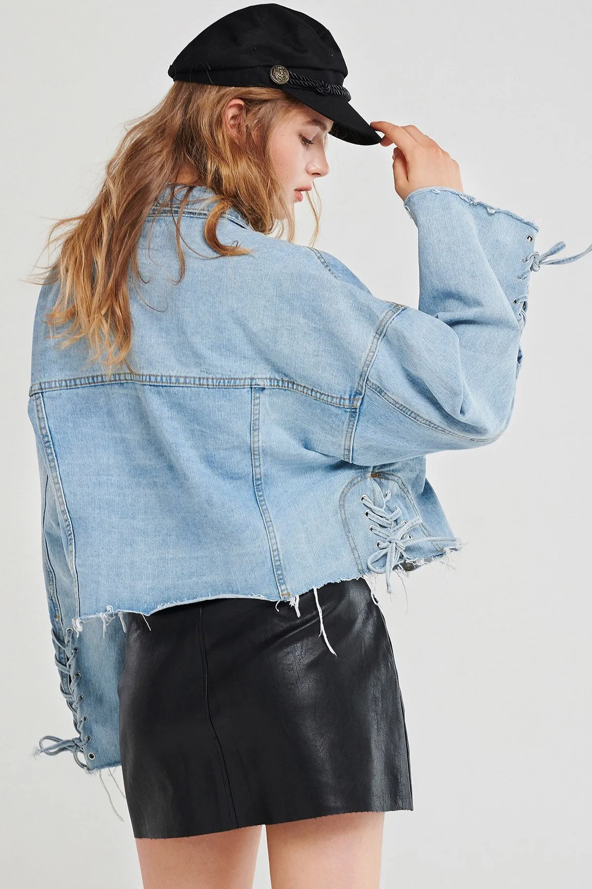 Alice Tattered Denim Jacket