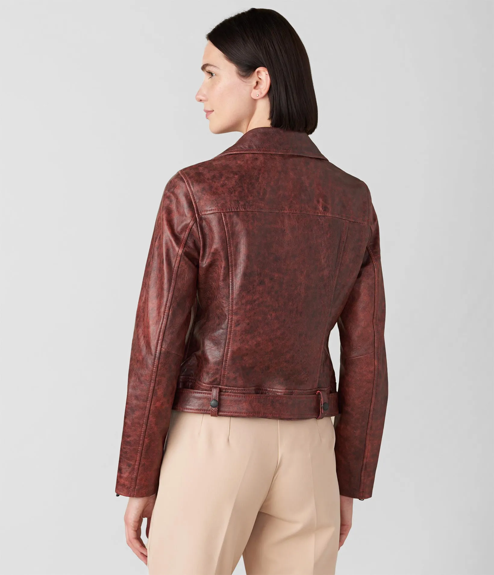 Alison Asymmetrical Belted Jacket