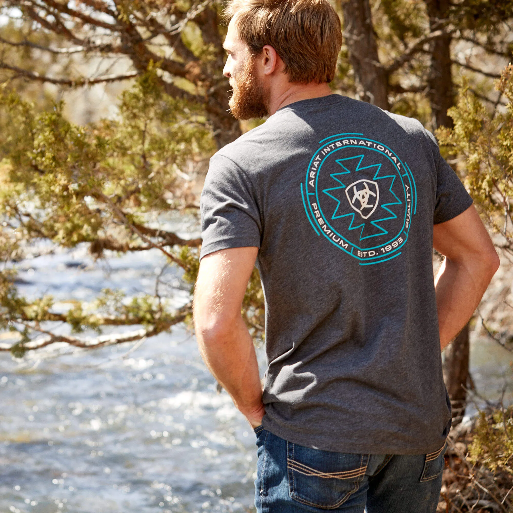 Ariat Men's Circular Zuni Tee