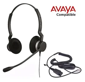 Avaya Compatible Jabra Biz 2300 DUO Bundle - Headset and Avaya Cord