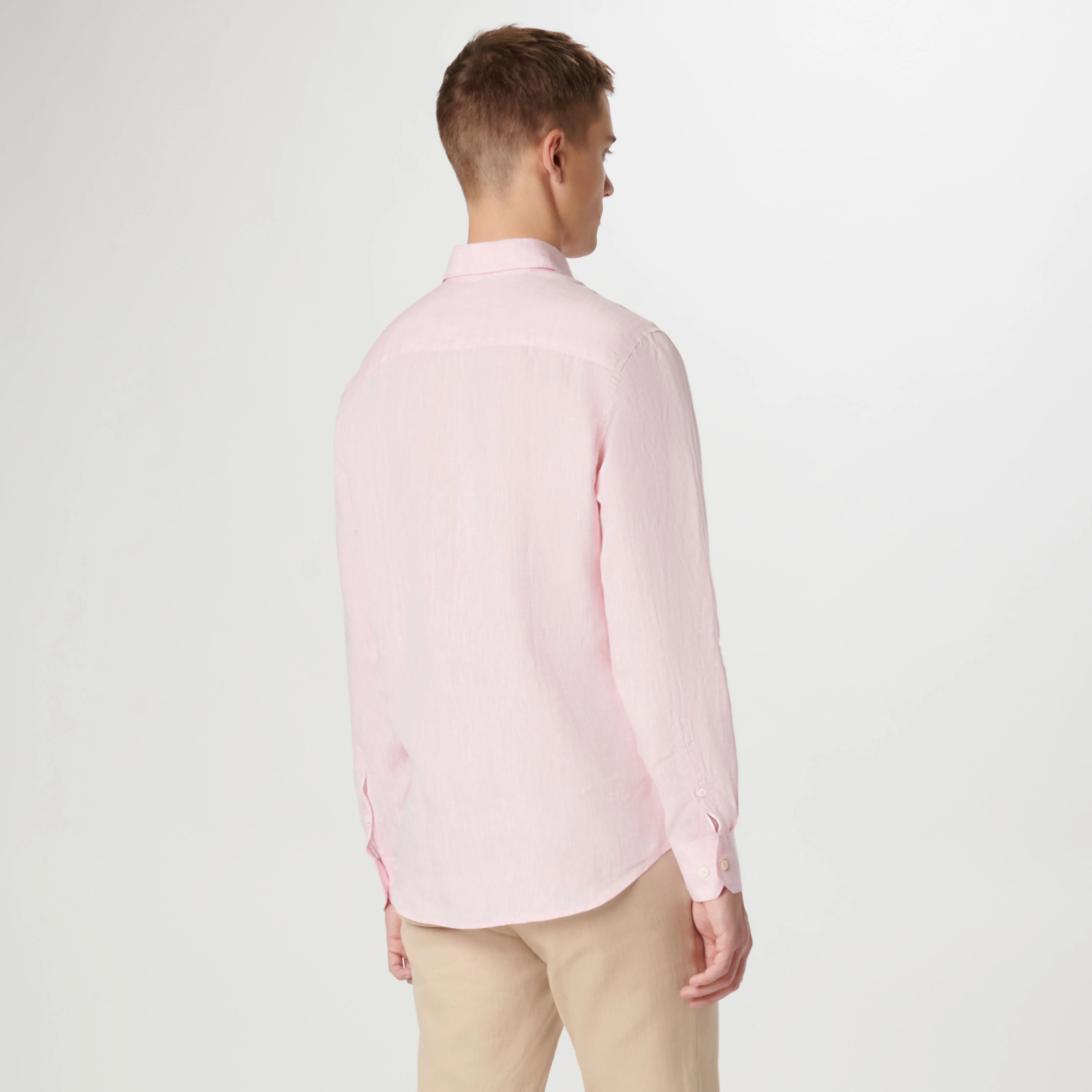 AXEL Solid Linen Shirt