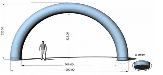 AXION Sealed Inflatable Race Archways