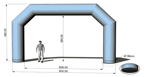 AXION Sealed Inflatable Race Archways