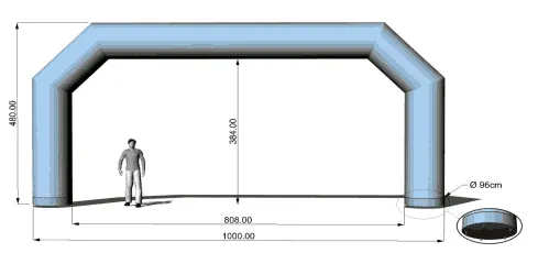 AXION Sealed Inflatable Race Archways