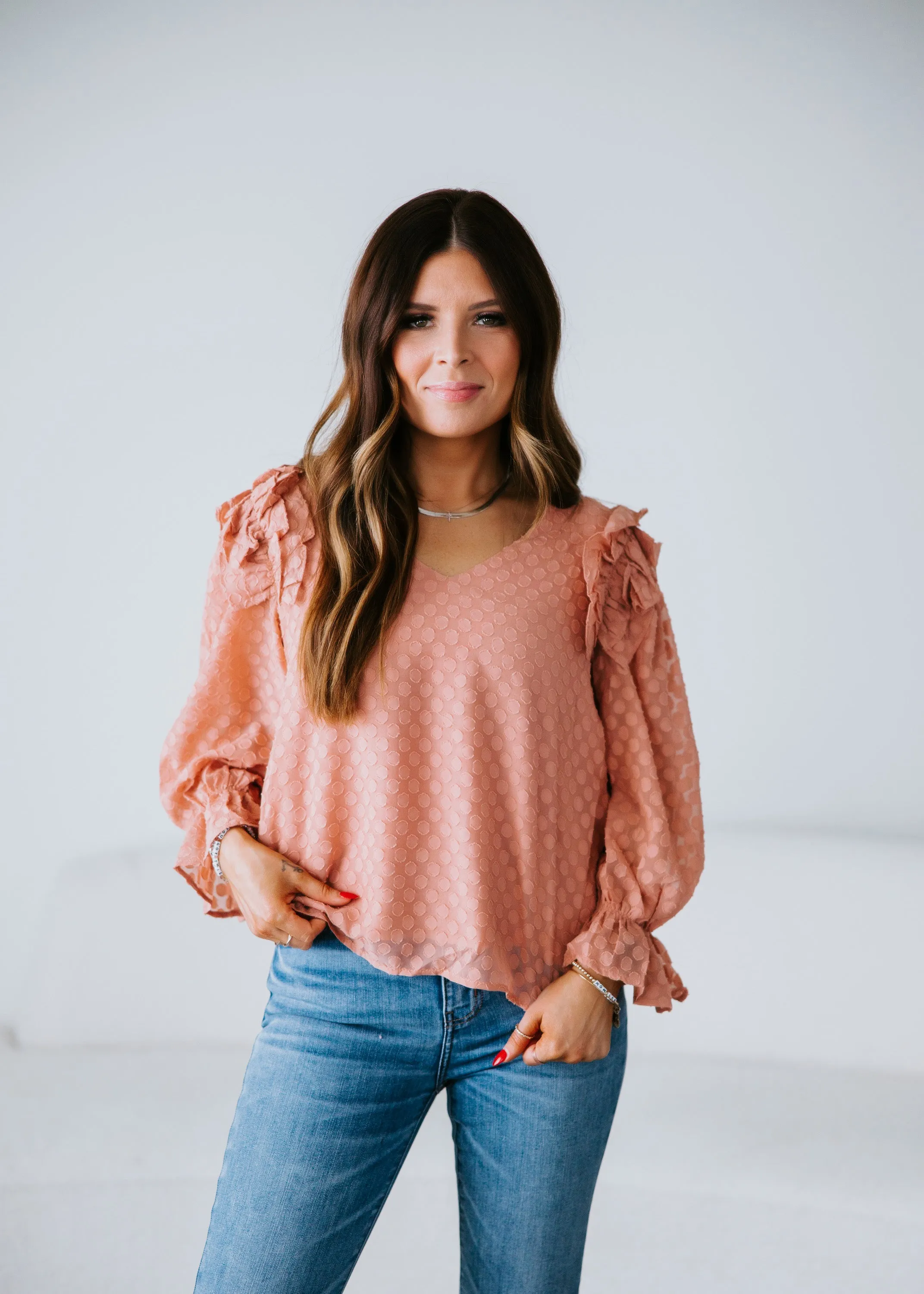 Ayla Ruffled Blouse