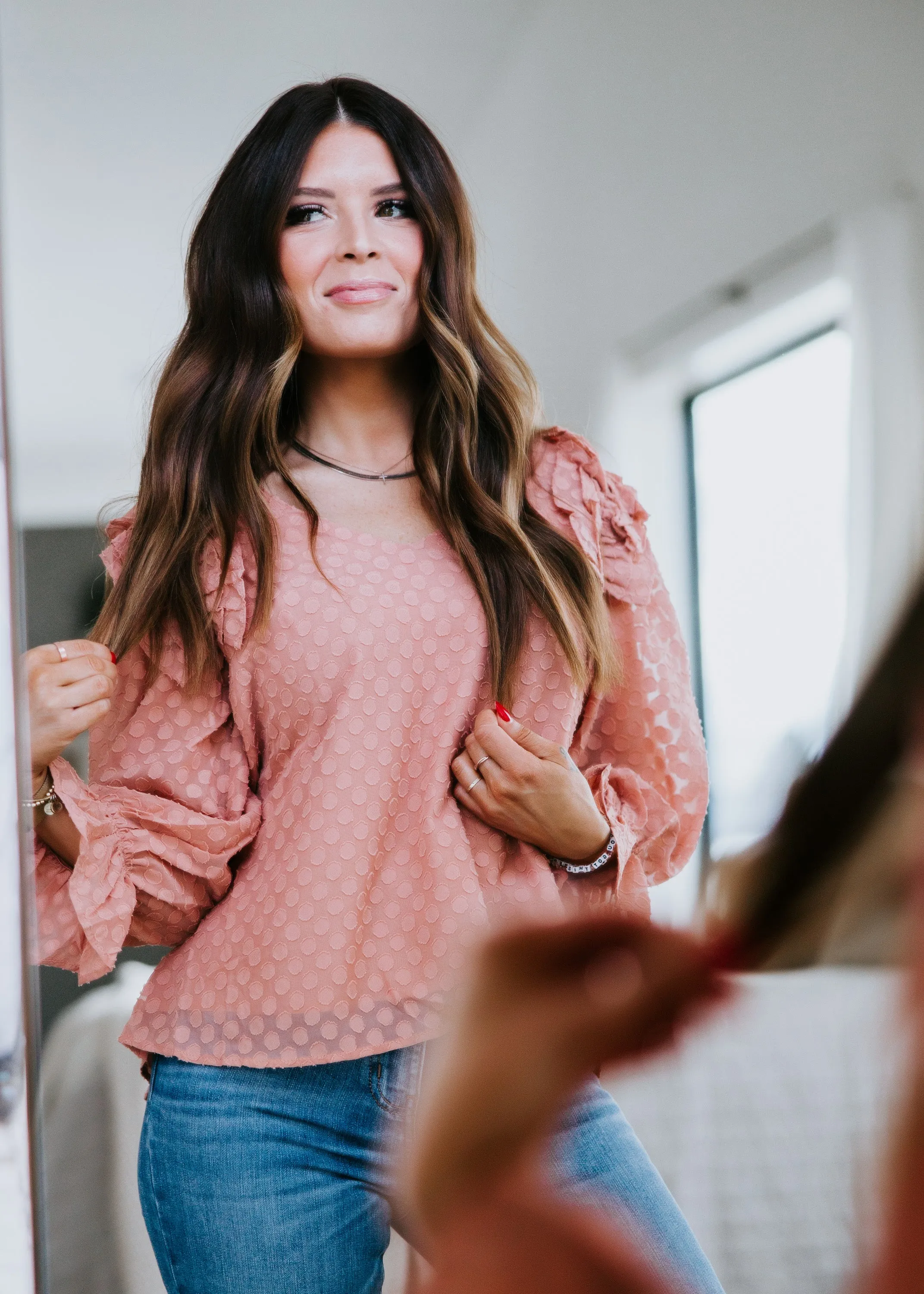 Ayla Ruffled Blouse