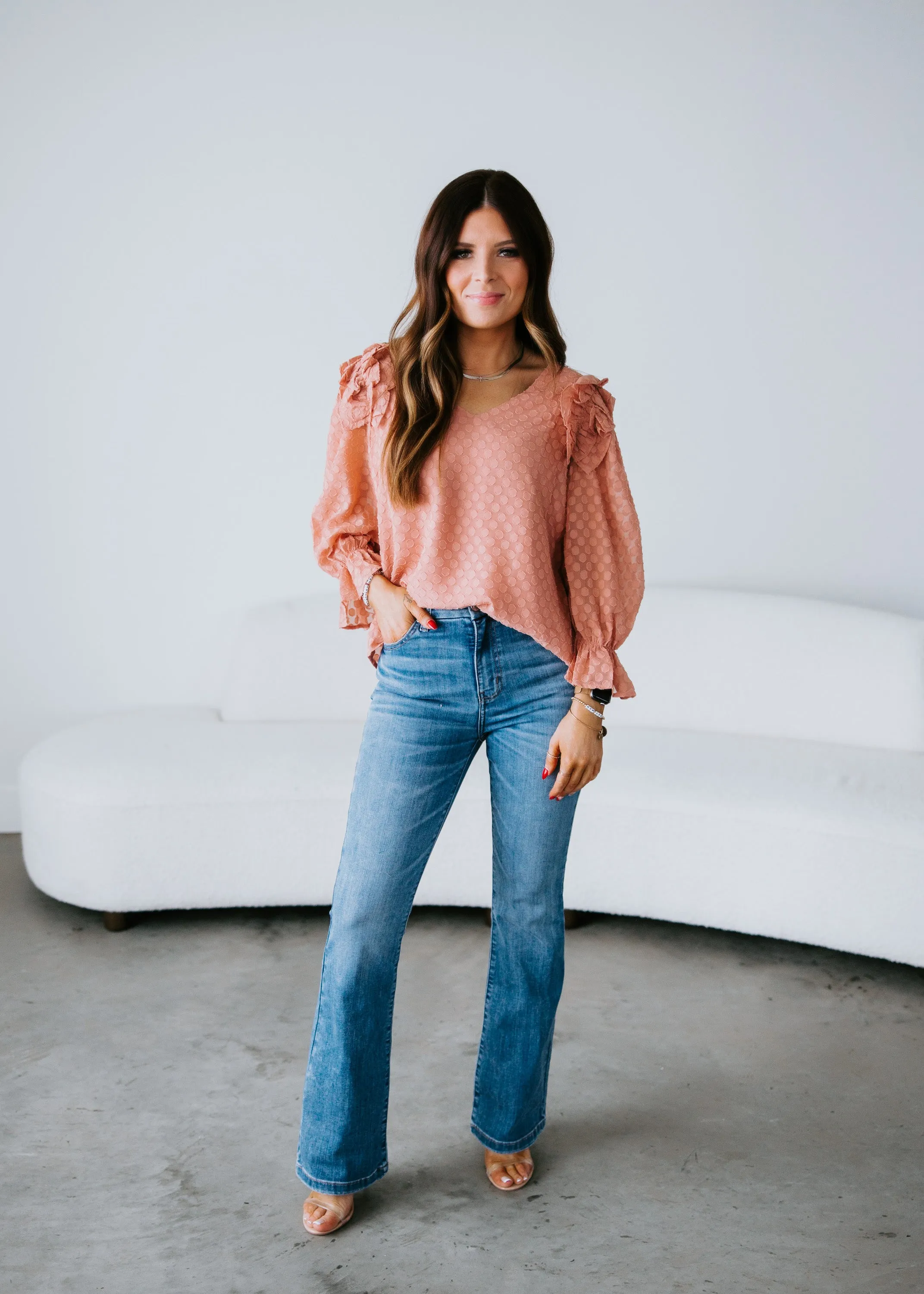 Ayla Ruffled Blouse