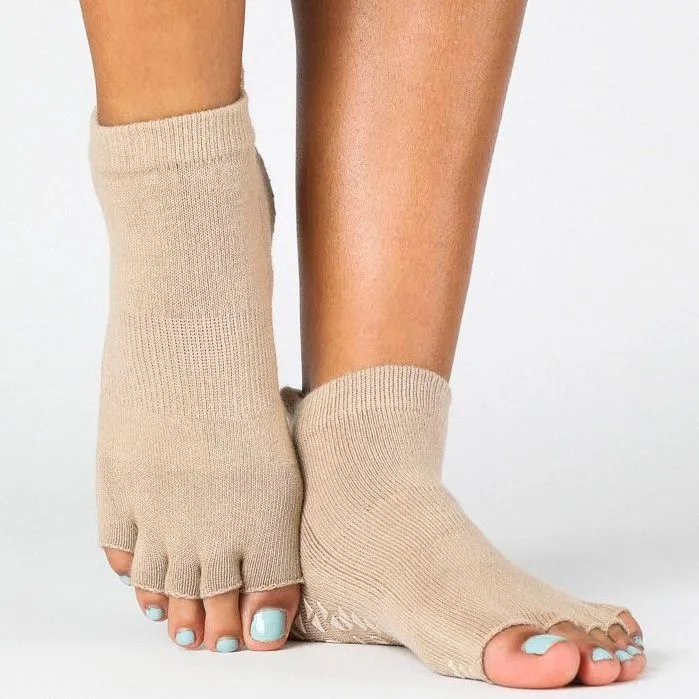 Basal Ankle - Toeless Grip Socks (Pilates/Barre)