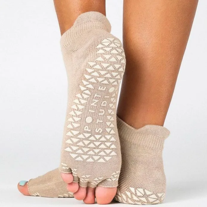 Basal Ankle - Toeless Grip Socks (Pilates/Barre)