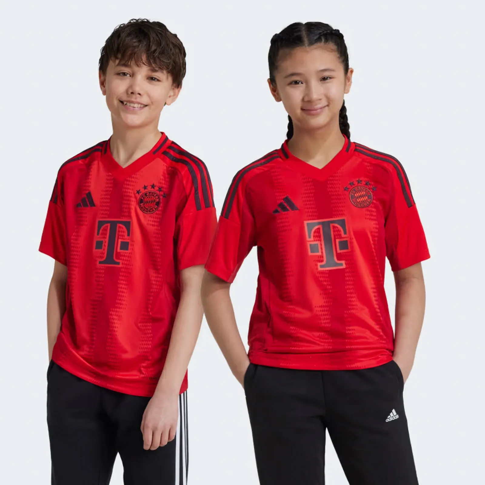 Bayern Munich FC 2024/25 Kids Home Jersey Football Soccer by adidas