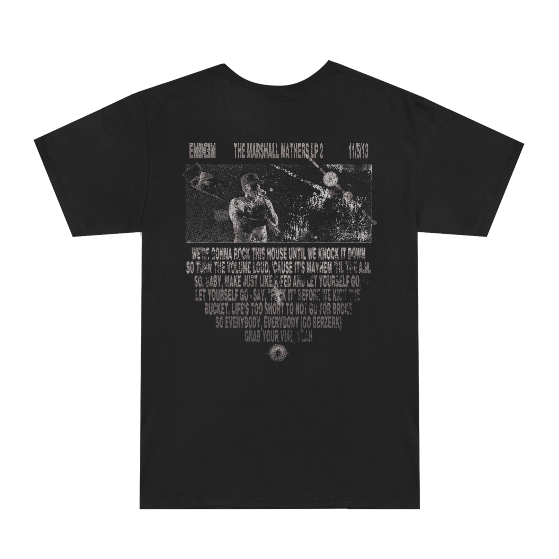 Berzerk Lyric T-Shirt