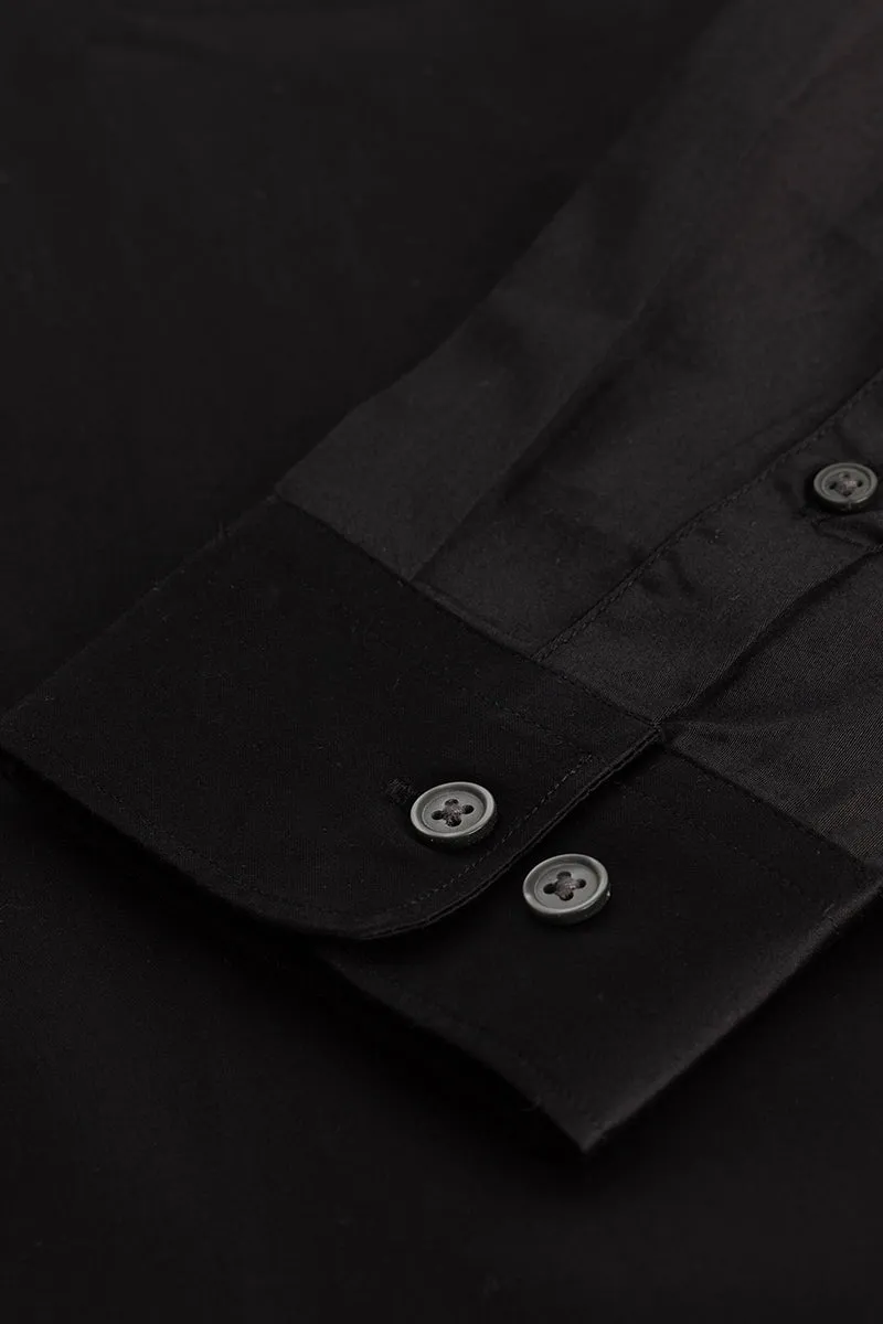 Black Giza Cotton Shirt