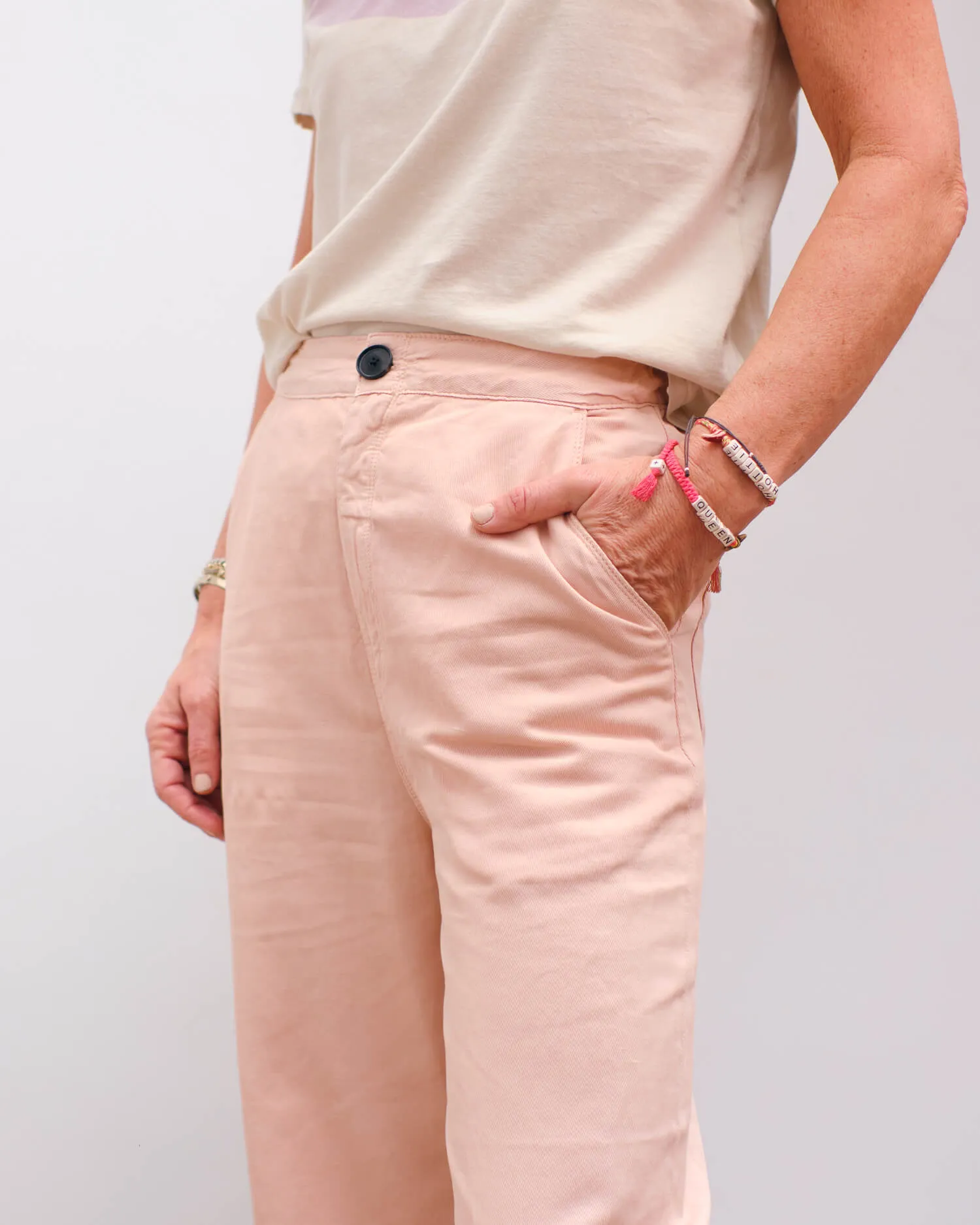 BR Pasop trousers in cotton candy