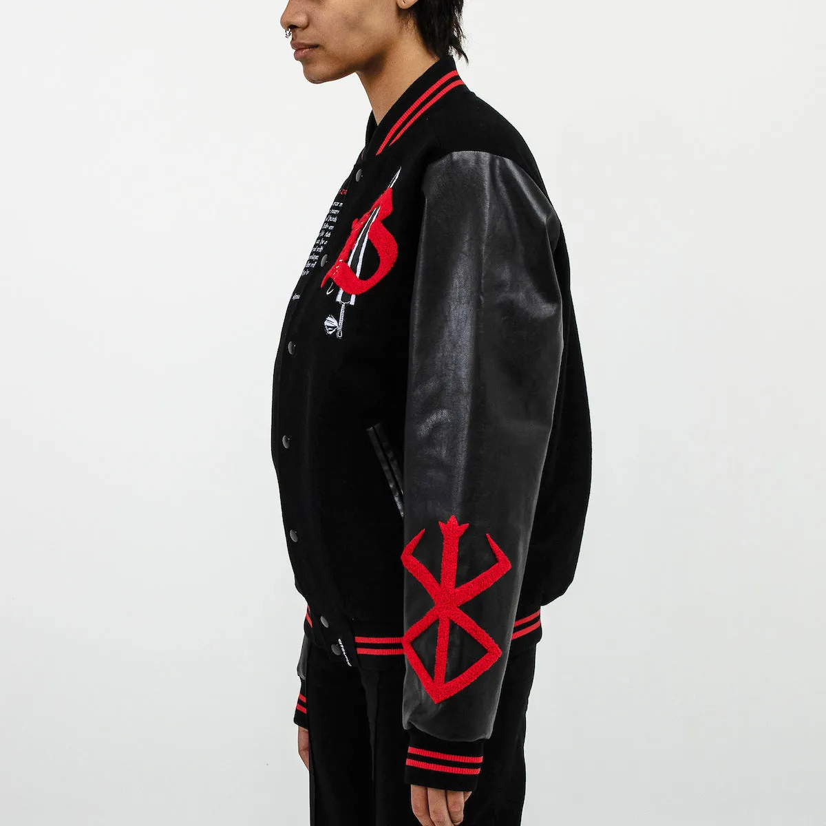 Brand Of Sacrifice Black Varsity Jacket