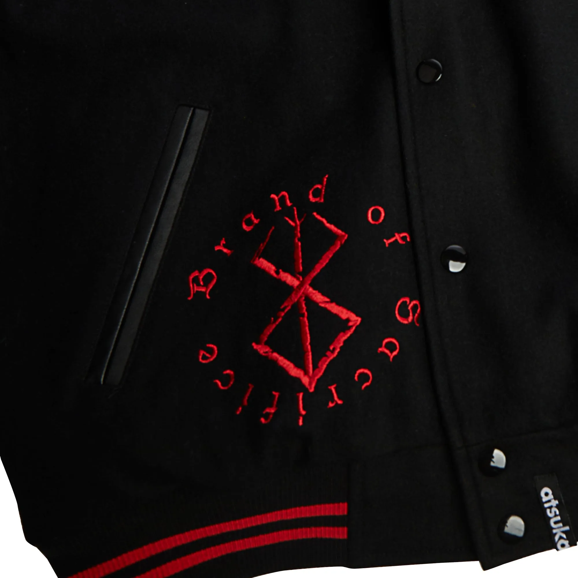 Brand Of Sacrifice Black Varsity Jacket