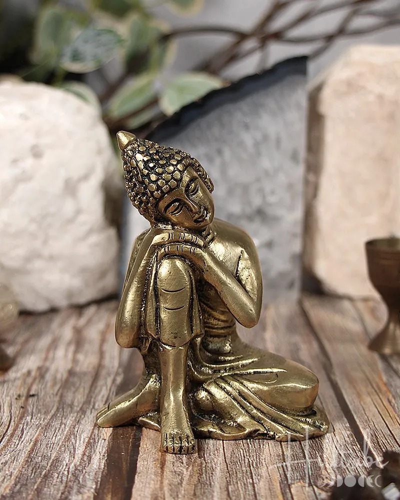 Brass Reflecting Buddha