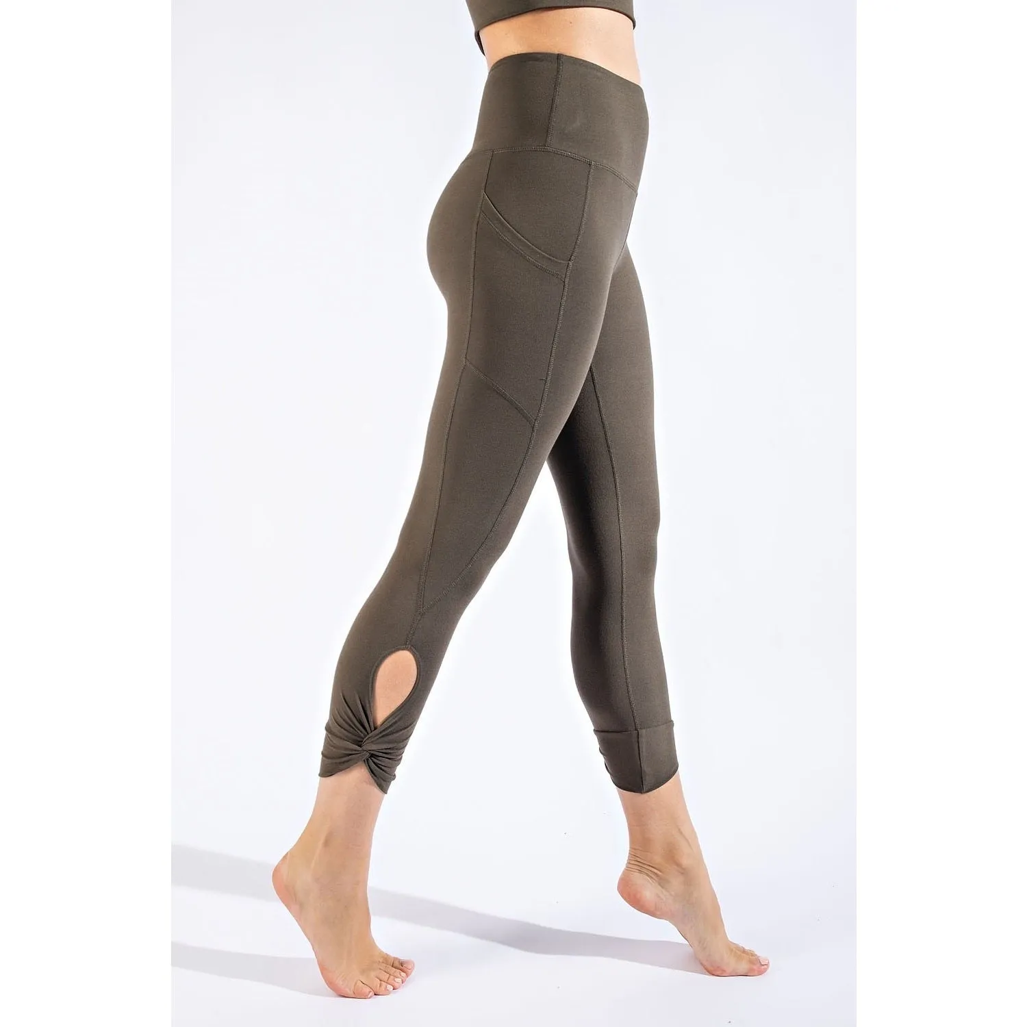 CAPRI KEYHOLE YOGA LEGGINGS