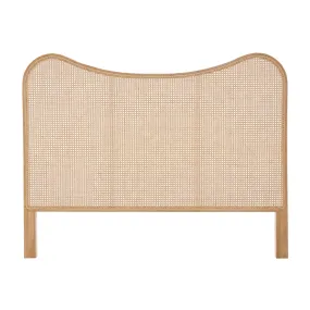 Capri Rattan Curve Bed Head