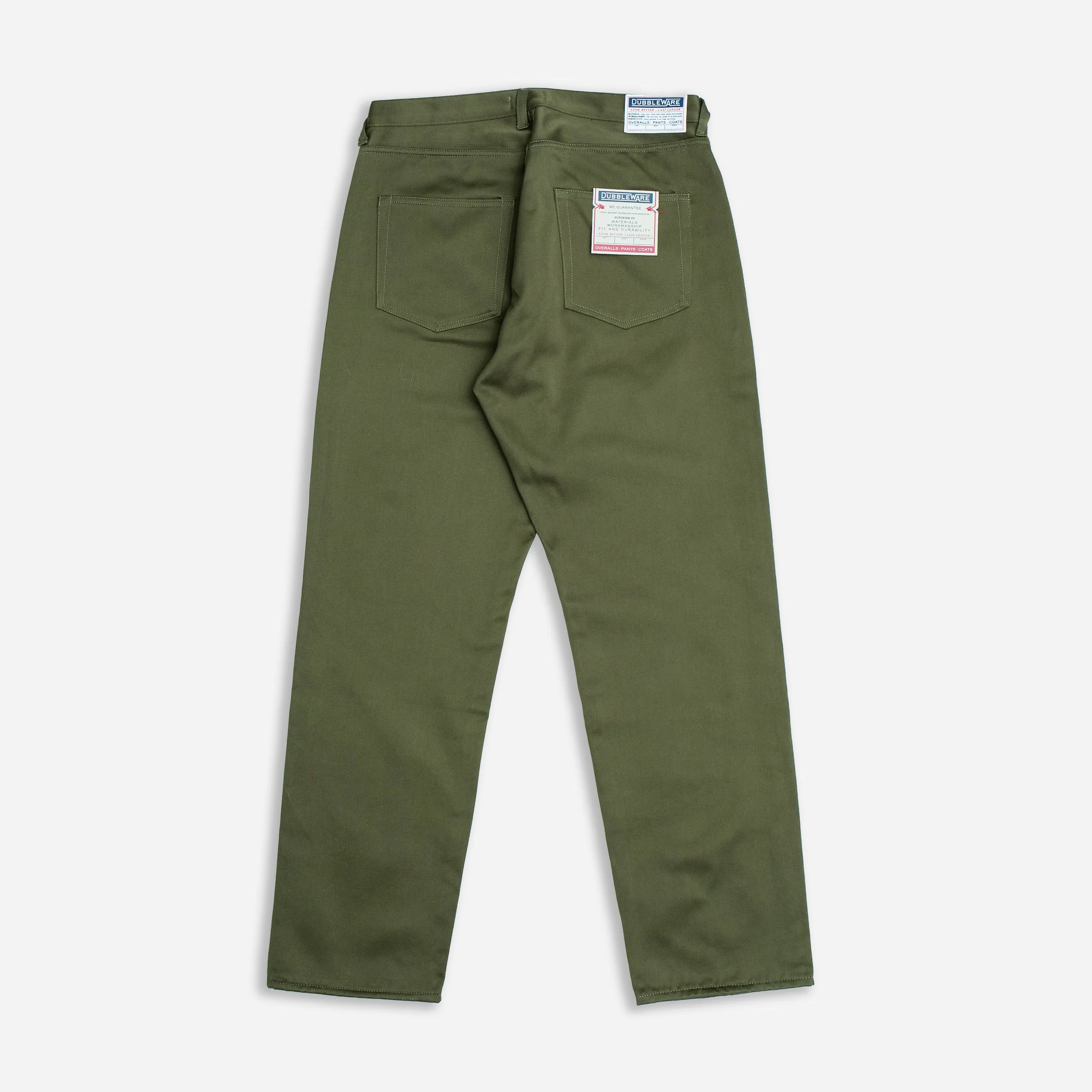 Carver 5-Pocket Heavy Sateen Pants