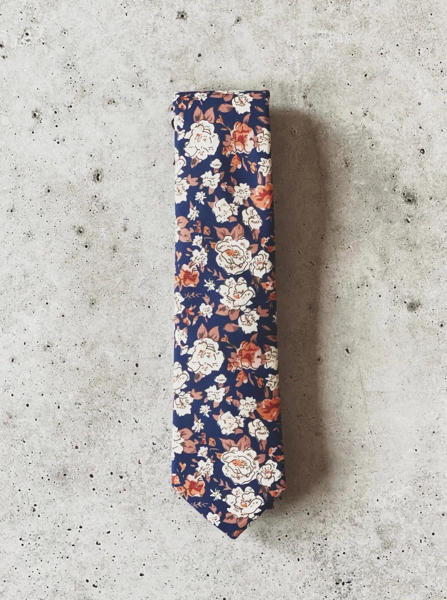 Cato Floral Cotton Neck Tie