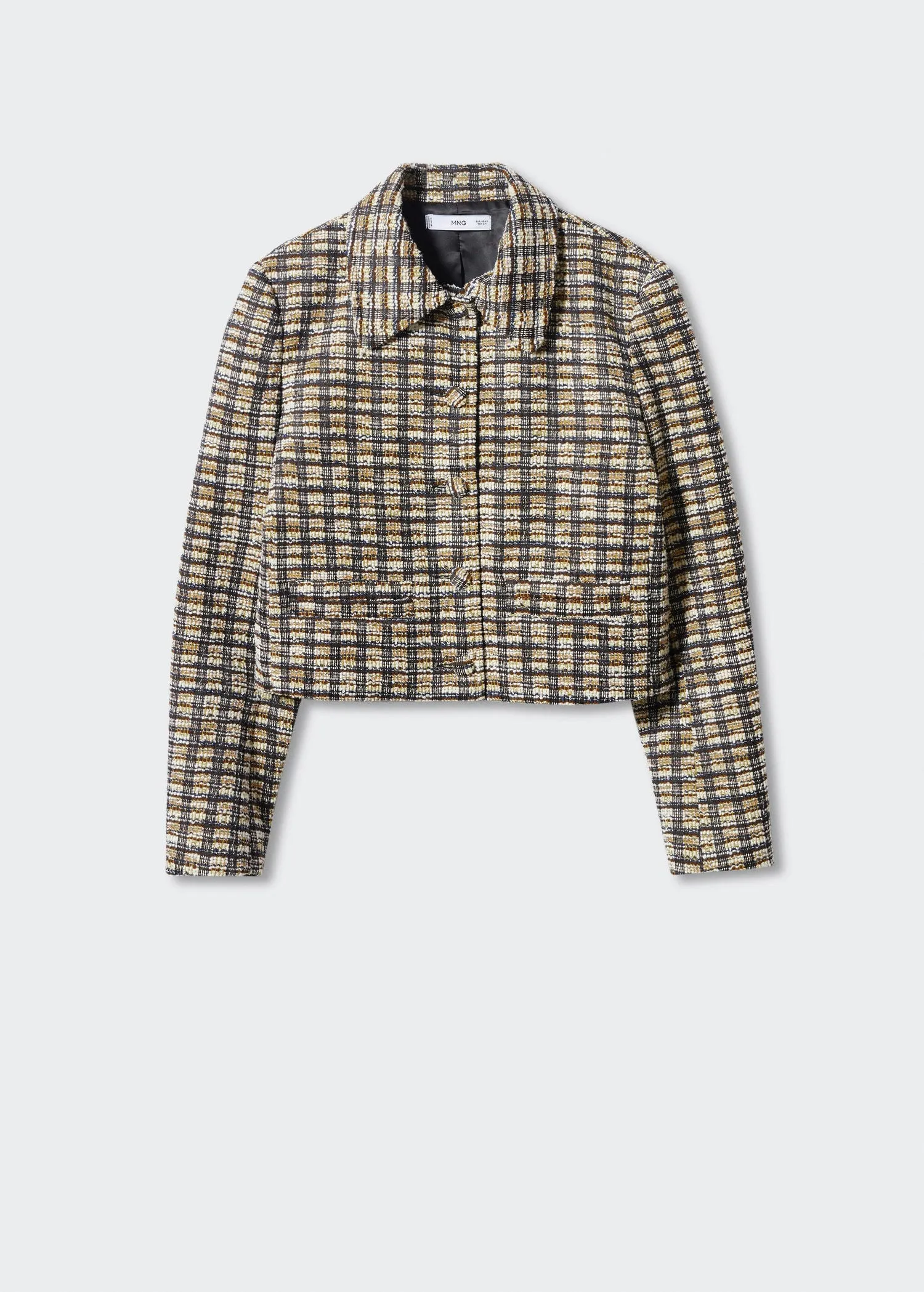 Check tweed jacket