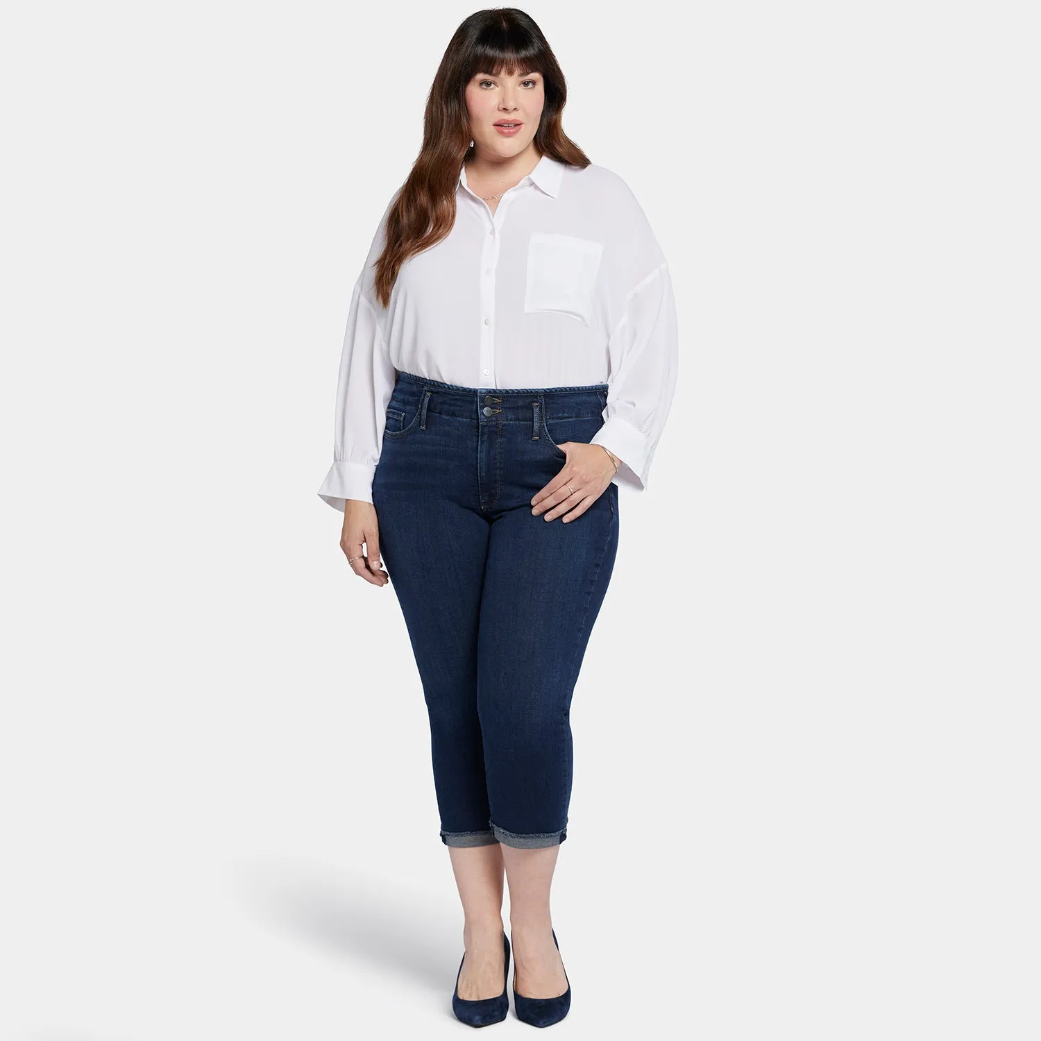 Chloe Capri Jeans In Plus Size - Northbridge