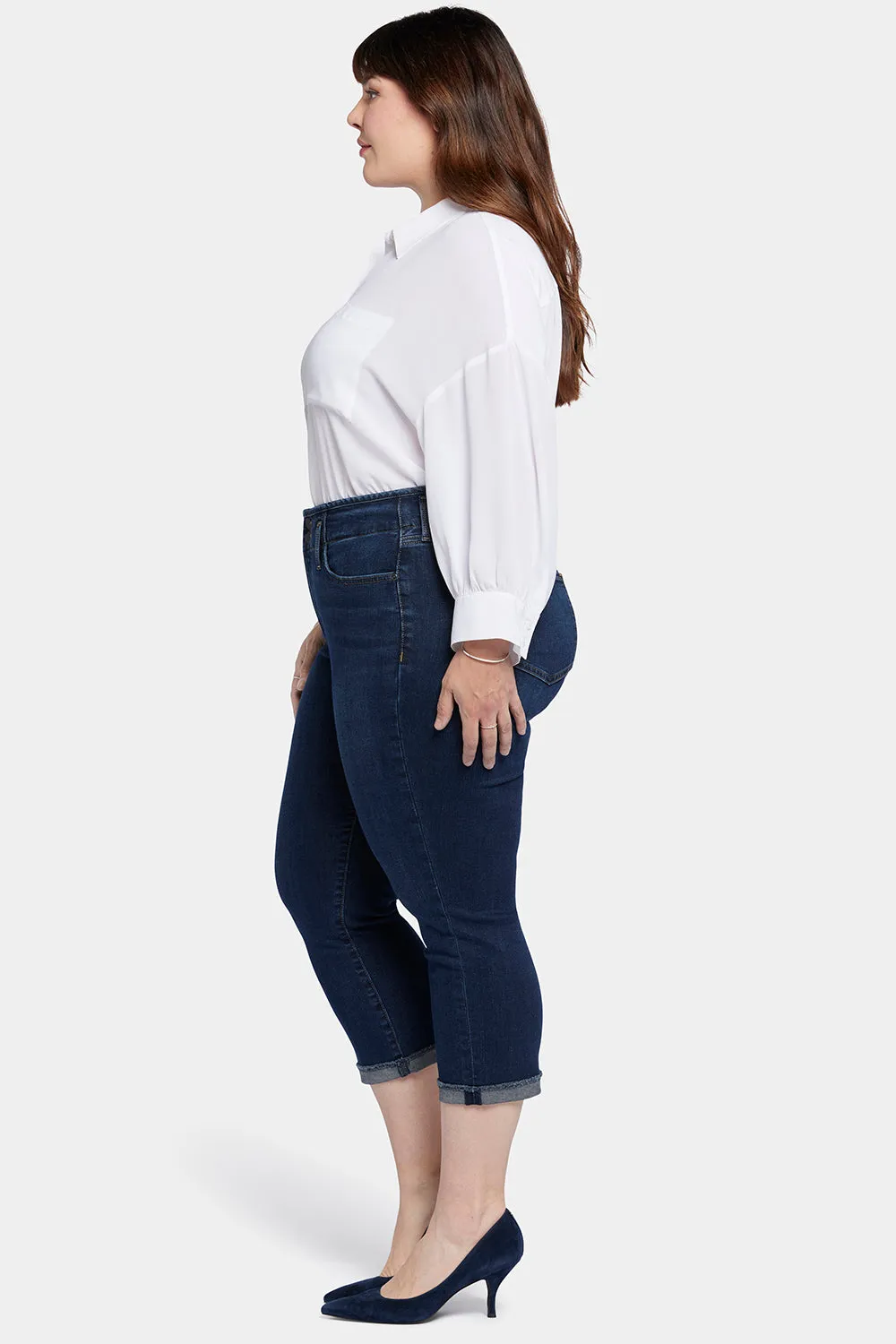 Chloe Capri Jeans In Plus Size - Northbridge