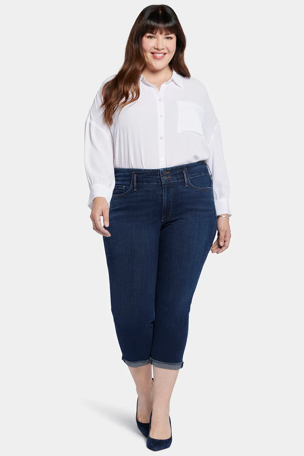 Chloe Capri Jeans In Plus Size - Northbridge