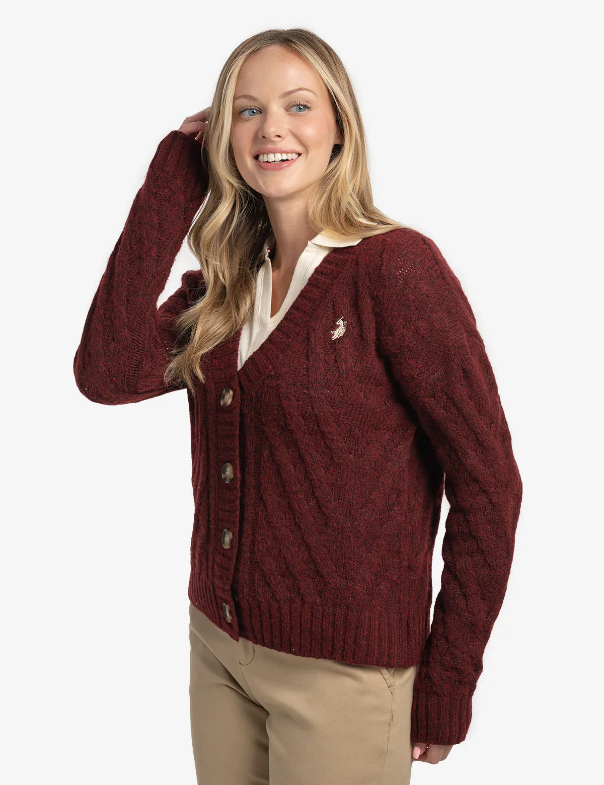 CLASSIC CABLE CARDIGAN