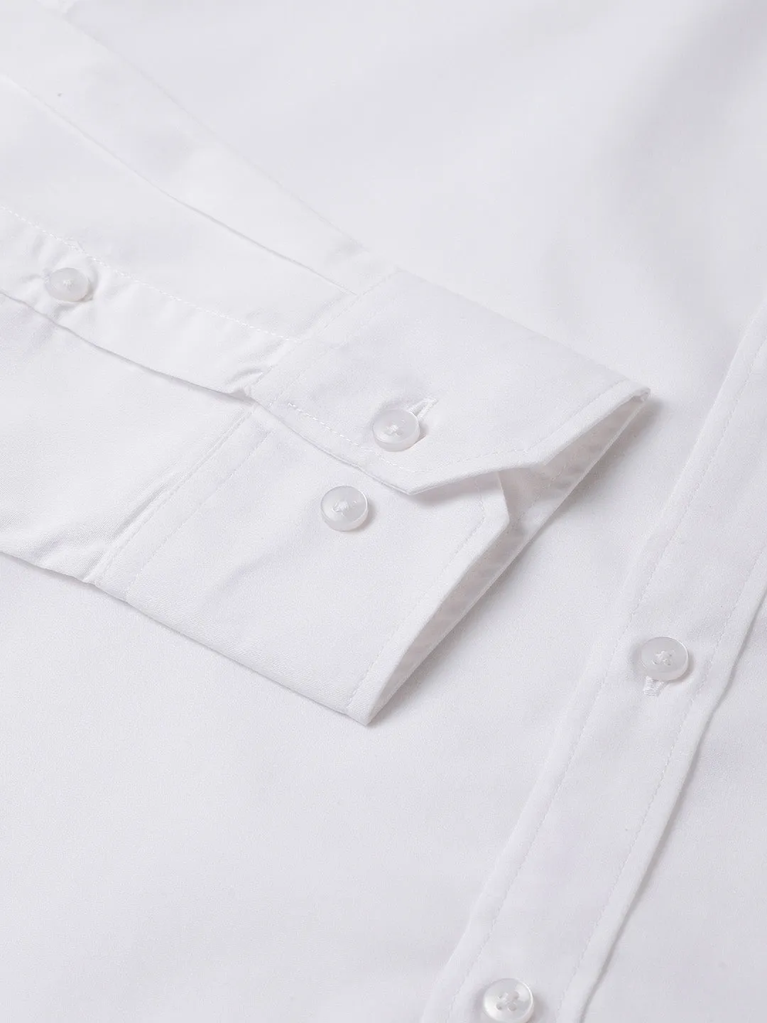 Classic Regular Fit White Shirt - Pristine (Pack of 2)