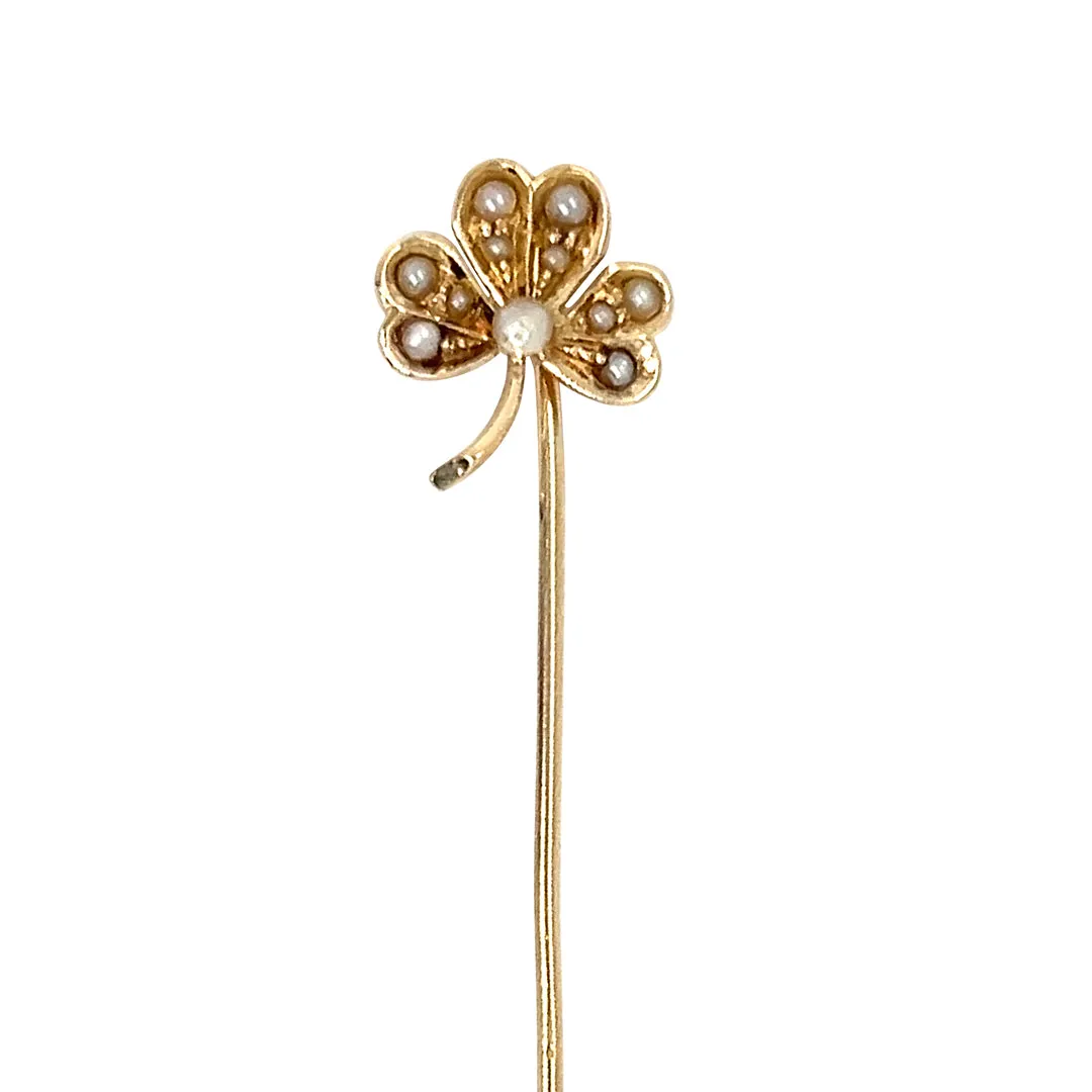 Clover Tie Pin