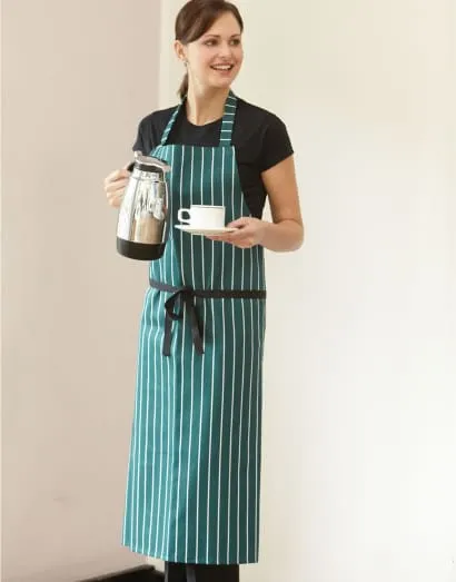 Dennys Cotton Striped Butchers Apron-DP85